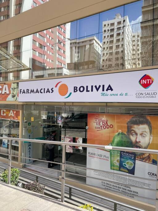 Апартаменты Departamento Acogedor En La Mejor Zona De Ла-Пас Экстерьер фото