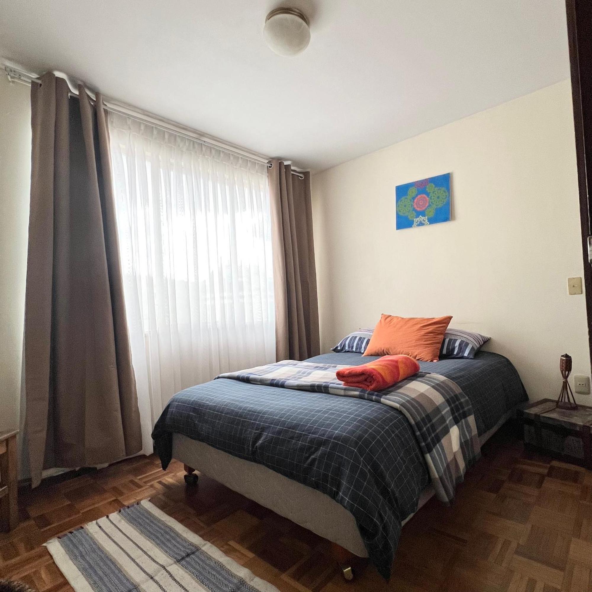 Апартаменты Departamento Acogedor En La Mejor Zona De Ла-Пас Экстерьер фото