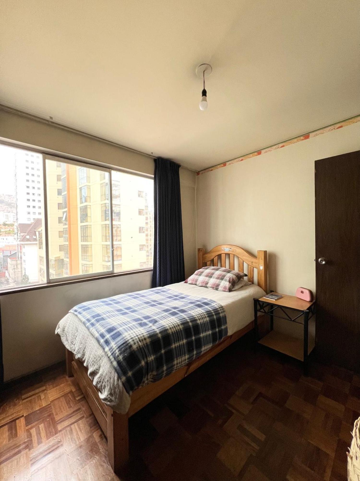Апартаменты Departamento Acogedor En La Mejor Zona De Ла-Пас Экстерьер фото