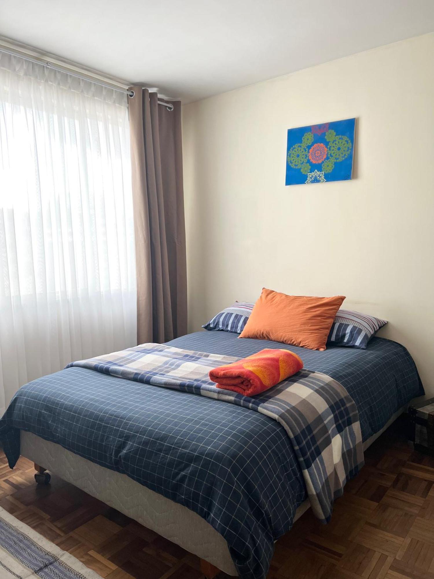 Апартаменты Departamento Acogedor En La Mejor Zona De Ла-Пас Экстерьер фото