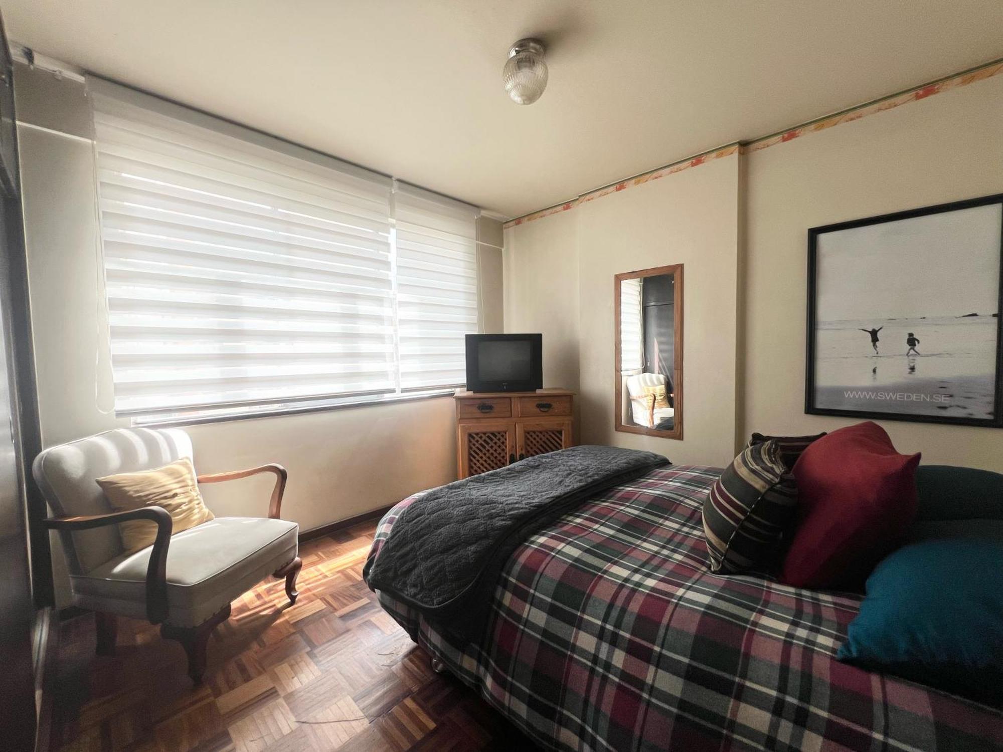 Апартаменты Departamento Acogedor En La Mejor Zona De Ла-Пас Экстерьер фото